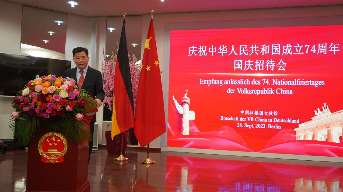 中驻德大使冀欧洲 在电动车及华为5G问题上更开放