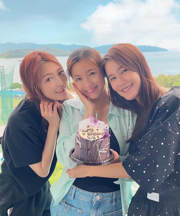 为陈自瑶补祝42岁生日 连诗雅黄翠如:简单的幸福