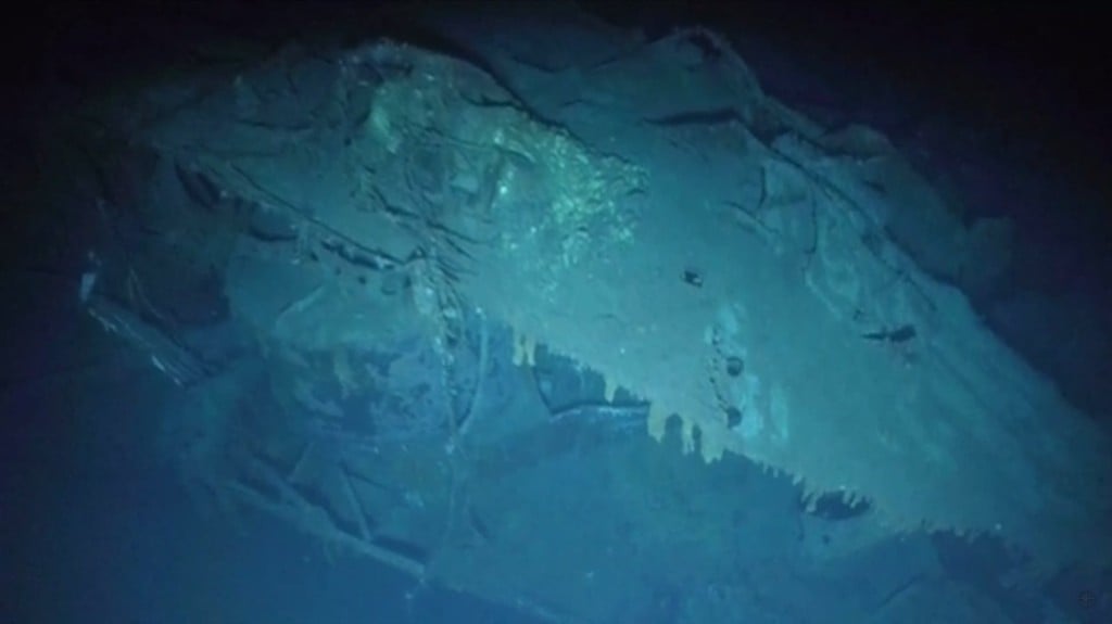 偷袭珍珠港旗舰 长眠中途岛5000公尺深海81年 二战日军航母「赤城」号曝光