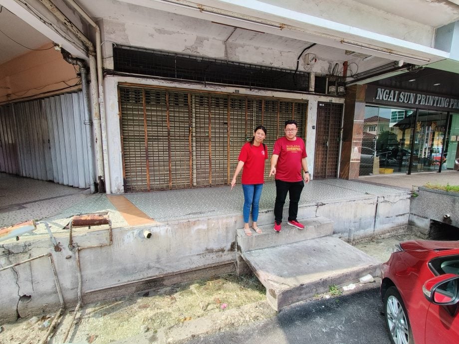 兵如港帝皇路沟渠频堵塞 林智安:疑结构导致无法正常排水