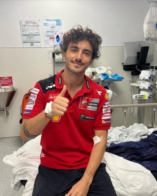 加泰罗尼亚站MotoGP|摔车遭碾过双腿竟只受轻伤 巴尼亚亚:我能说的只有谢谢