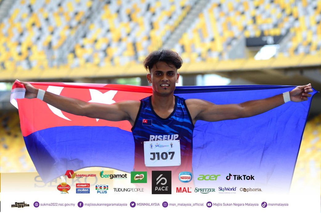 印尼Jabar田径公开赛| 男百米跑出个人最佳 阿萨勇夺金牌