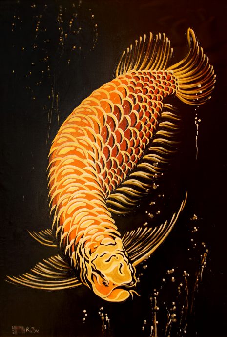 古德桦吴慧兰以画行善 慈善画展收益捐2团体