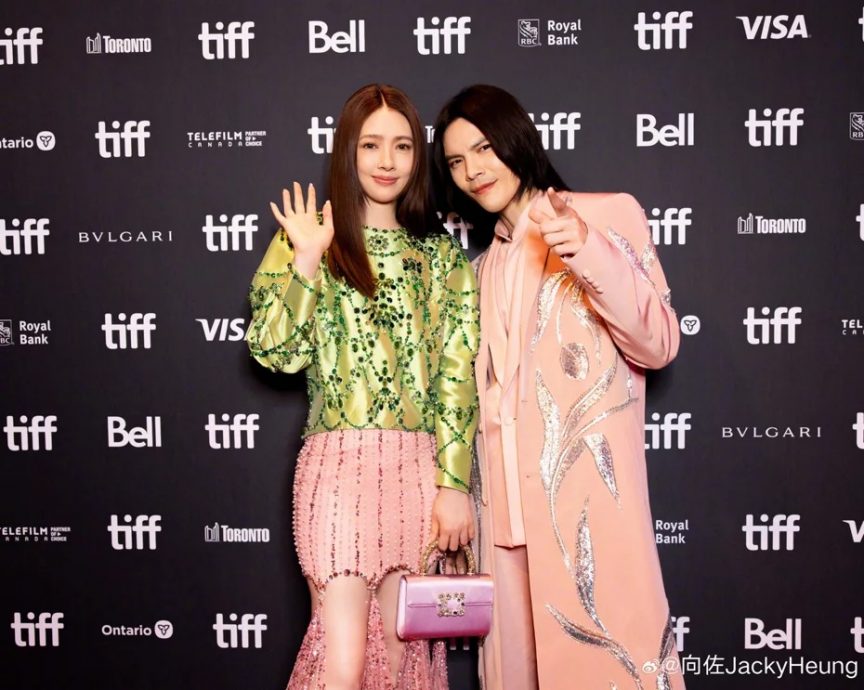 向佐夫妻现身多伦多影展 郭碧婷造型再遭吐槽