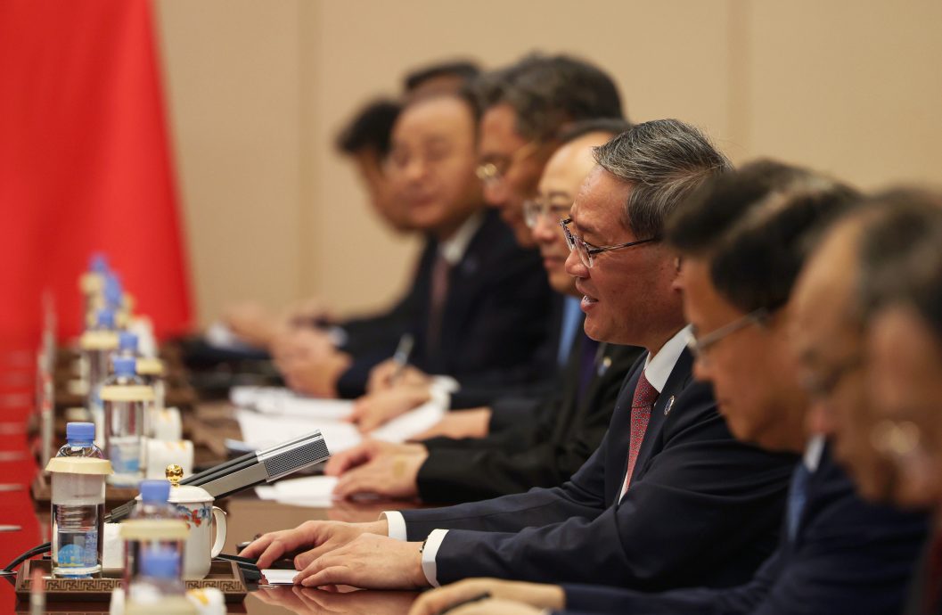 四眼会谈半小时·李强设宴招待安华