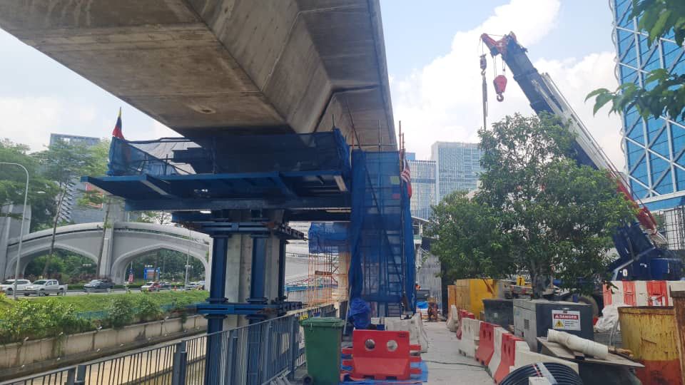 大都会/LRT bandaraya轨道修复工程明年完工