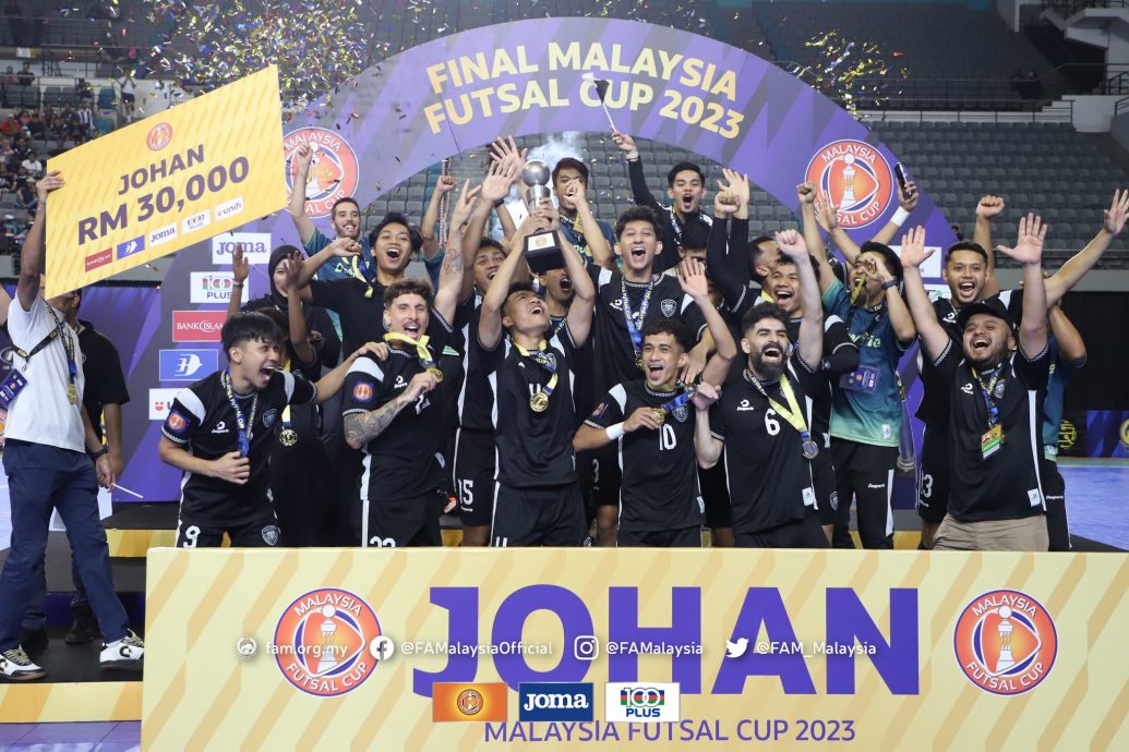 大马室内足球杯|继首要联赛后再擒南虎 彭亨成5人足球赛双冠王