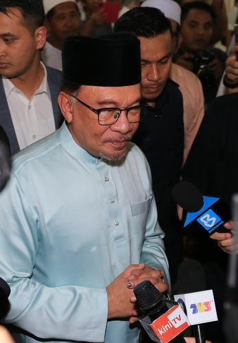 安华:依德鲁斯哈伦卸任前 坚持处理扎希有条件获释申请