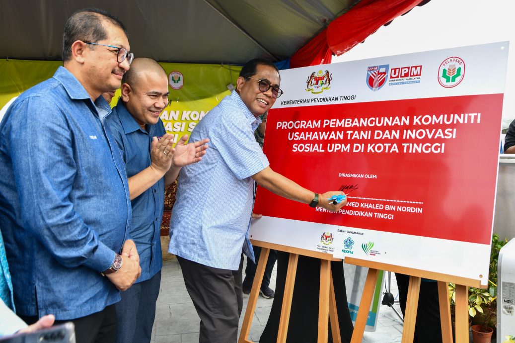 莫哈末卡立建议高等学府下乡服务,助社区解决问题