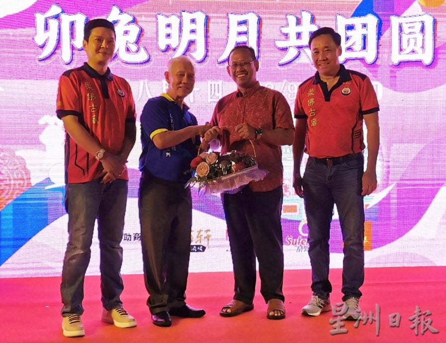 **已签发**柔:头条之一:中秋团圆、团结,柔佛古庙中秋活动意义深远