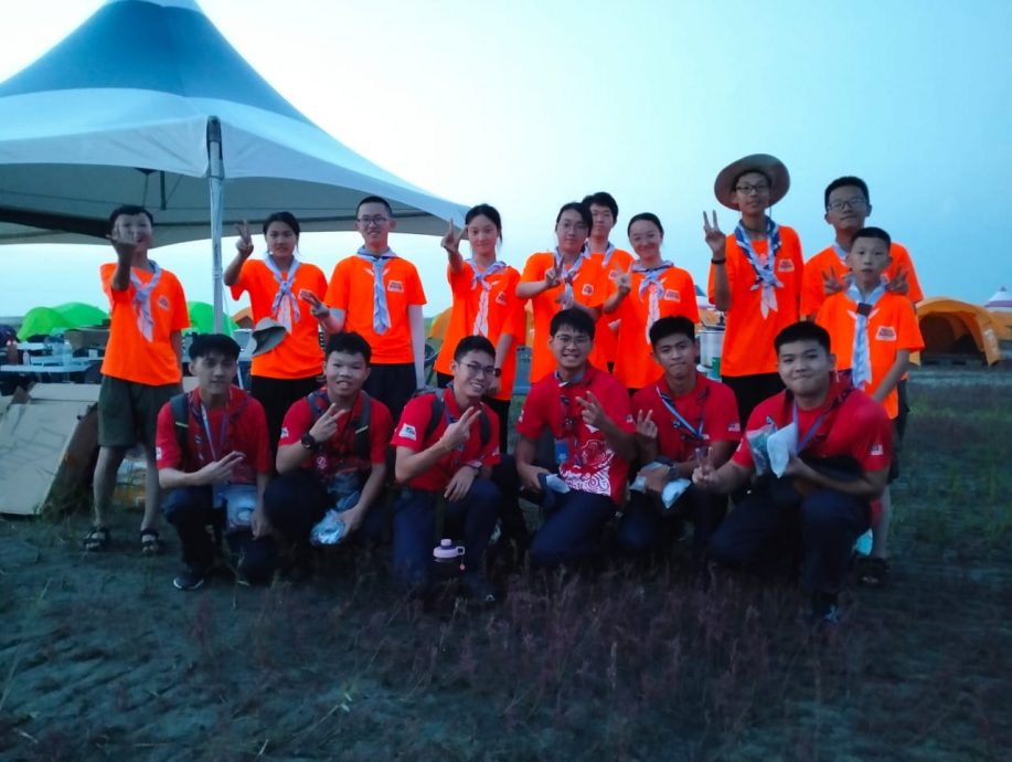 **已签发**柔：头条之一：宽中三校童军齐赴韩参加国际大露营，收获满满