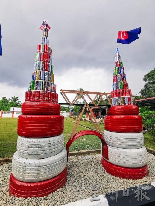 **已签发**柔：第四版头条：【特稿】：麻国庆小学校园装饰赛华小得大奖，益民华明包办冠亚军