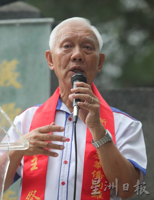 **已签发**柔:缅怀二战牺牲者记历史教训!何朝东:政客勿炒作3R致破坏国家和谐与安宁