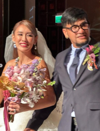 张震岳结婚5年补办婚礼 辣妻是A-Lin表妹