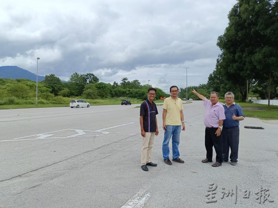 打扪选区获200万提升公路 江沙路装115盏LED灯