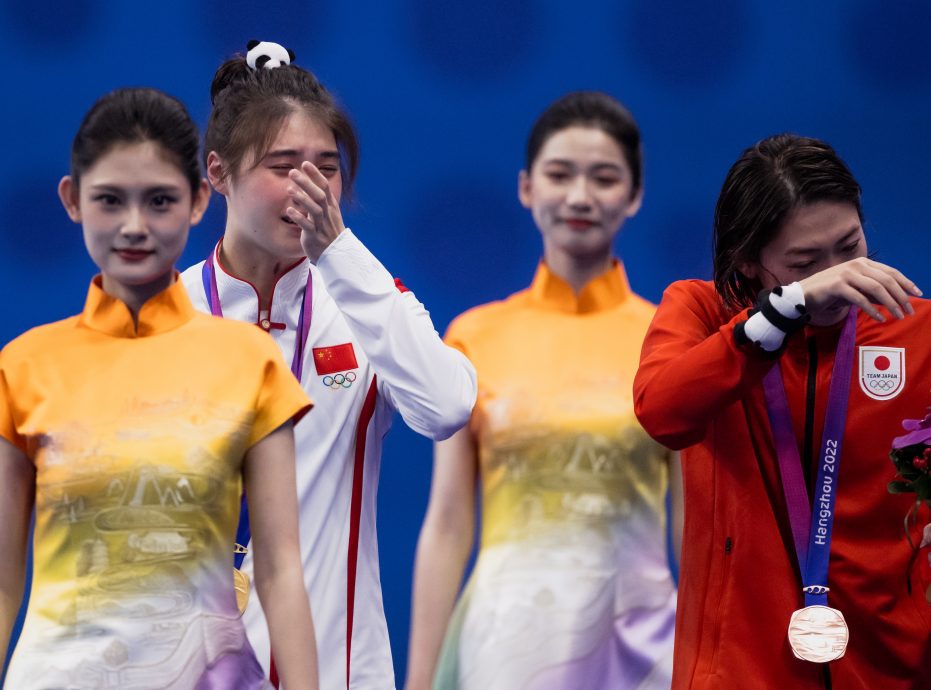 日本抗癌斗士表现励志  池江落泪张雨霏也哭了