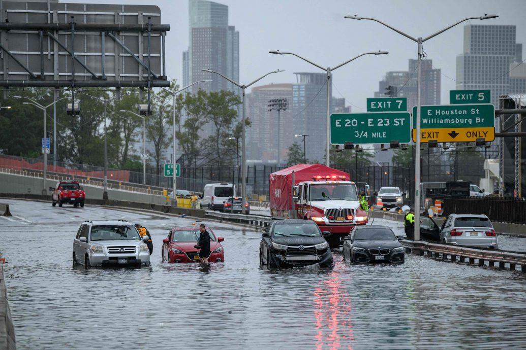 暴雨及洪水侵袭　纽约新泽西州进入紧急状态  