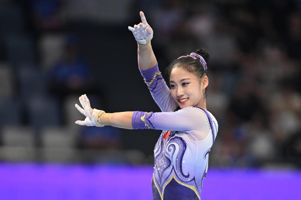 杭州亚运会|48岁“丘妈”与奖牌擦身而过  朝鲜安昌玉夺体操双金