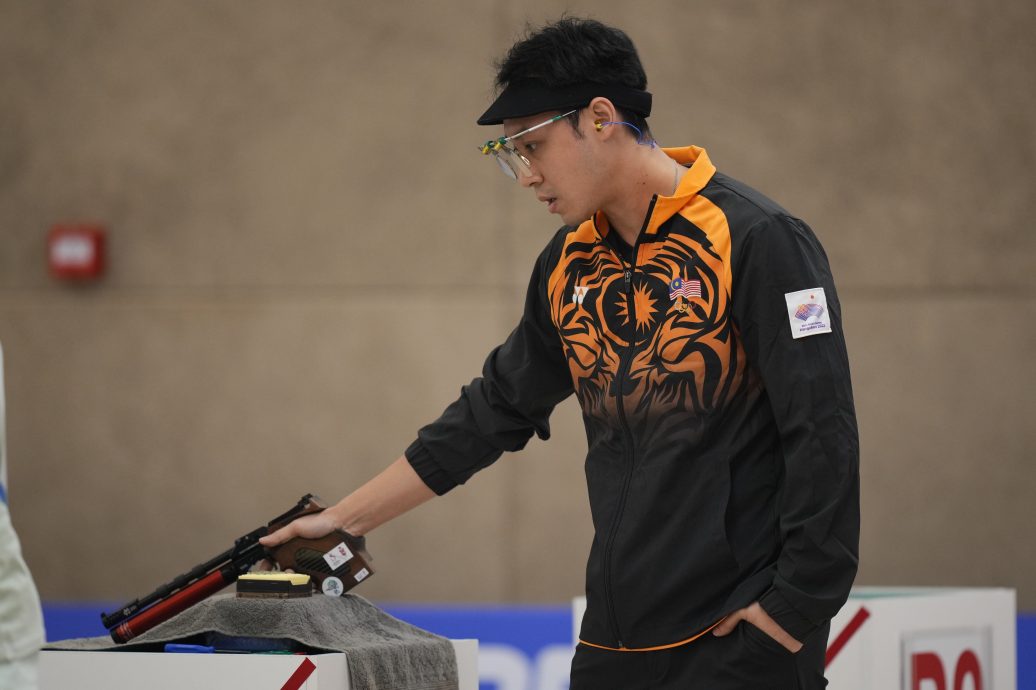 杭州亚运会射击赛|从上届第24进步至本届第6 黄冠捷亚运生涯大突破