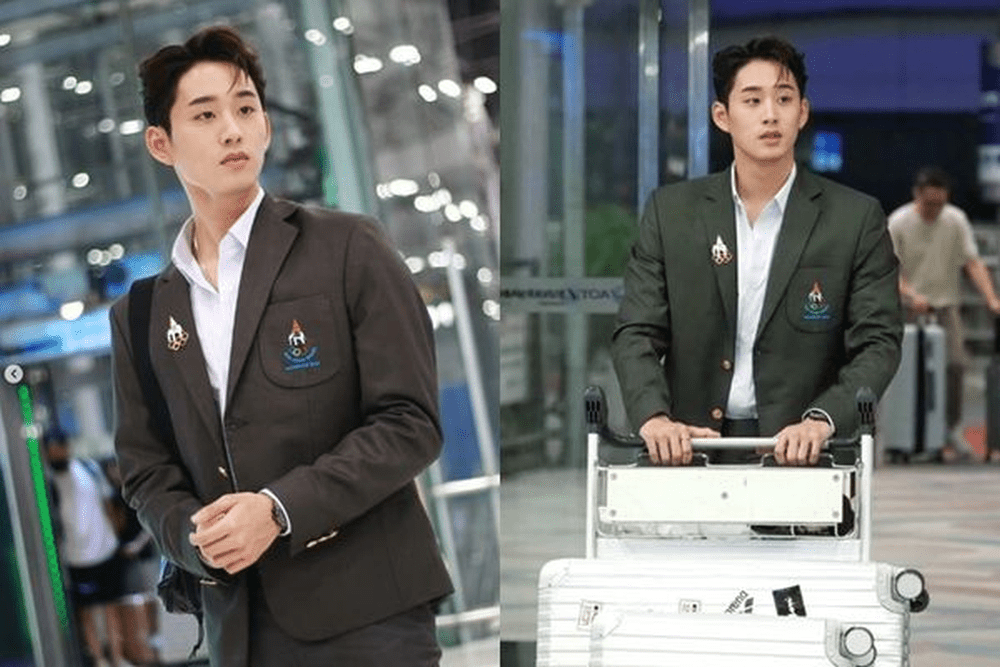 杭州亚运｜泰国电视剧男星Est是游泳国手 粉丝追星冲会场