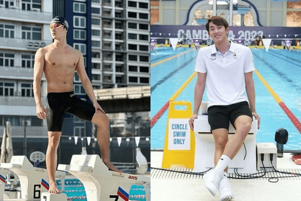 杭州亚运｜泰国电视剧男星Est是游泳国手 粉丝追星冲会场