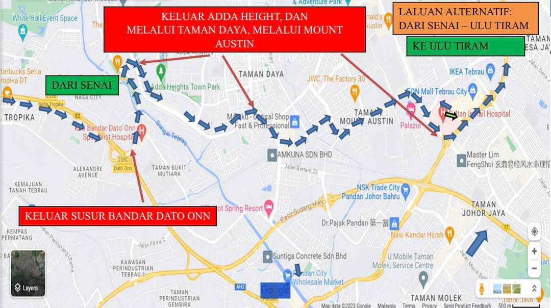柔：大臣：巴西古当大道工程料10月竣工 拟3替代路线纾缓交通