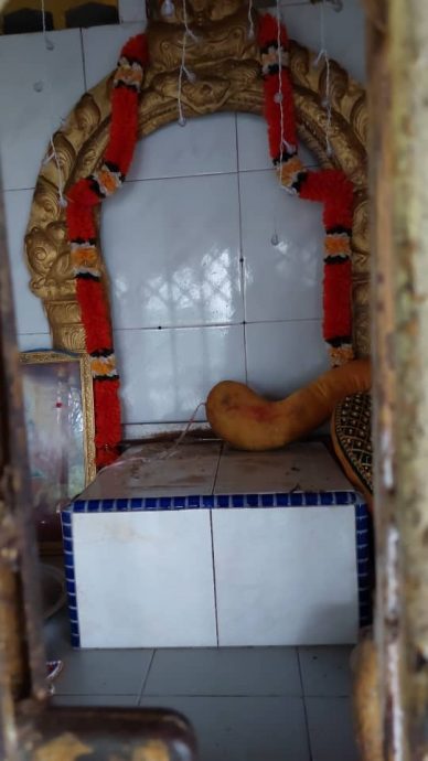 柔:新闻:新邦令金印度庙遭破坏 多个神像不翼而飞