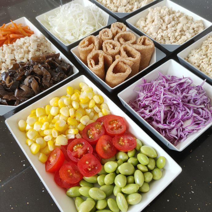 柔:食客指路之私房好菜(9月12日刊):陈凌娜搭配各色食材,健康素食色香味俱全