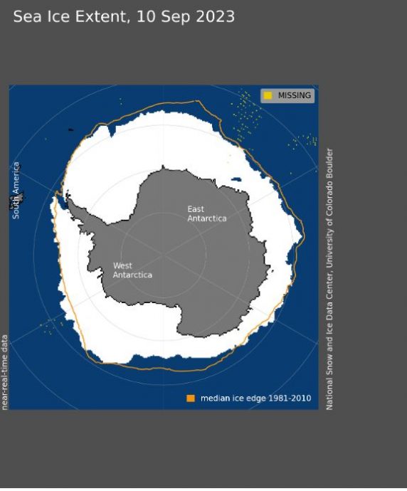 比1986年冬季少100万平方公里  南极洲海冰面积写下历史新低
