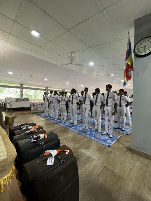 祝福文化送暖到斯里兰卡