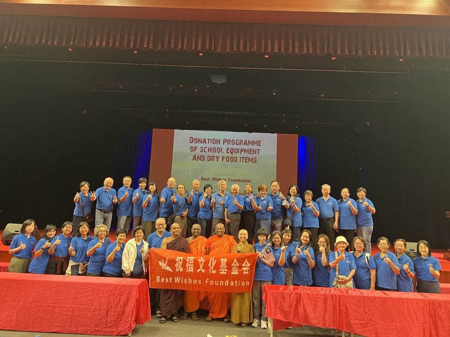 祝福文化送暖到斯里兰卡