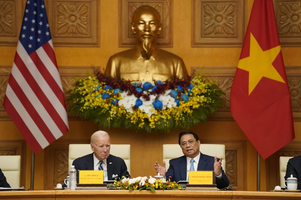 英特尔、谷歌等美国巨擘高层随拜登出席越南商务峰会 越将成「友岸外包」晶片制造新基地