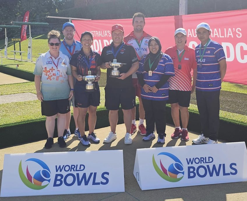 草地保龄球世界冠军赛 大马2铜牌收官