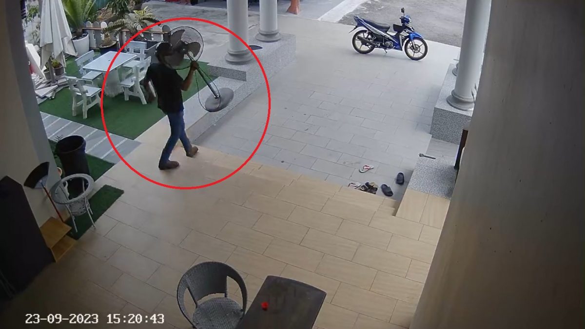 视频 | 风扇桌子电熨斗都要偷!邻居直接进门拿 毫不客气