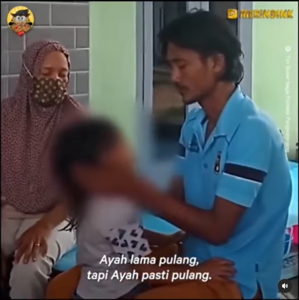 视频|“爸爸去工作 很久才能回” 男子伤人入狱 不舍幼女抱头痛哭