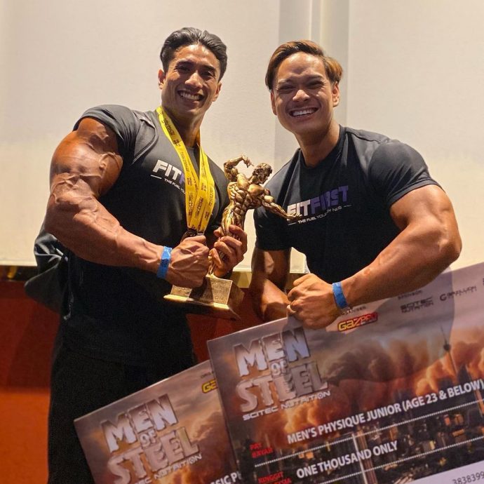 视频|为比赛节食两个月 大只佬阿罗街脱衣挨批