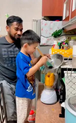 视频|华裔男童淡米尔语跟邻居聊天 网:大马独特之处!