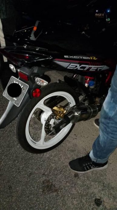 警方国庆倒数取缔行动，发55交通罚单