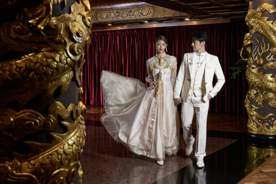 让人一眼就沦陷的中式婚服