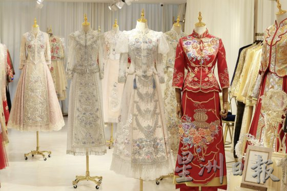 让人一眼就沦陷的中式婚服