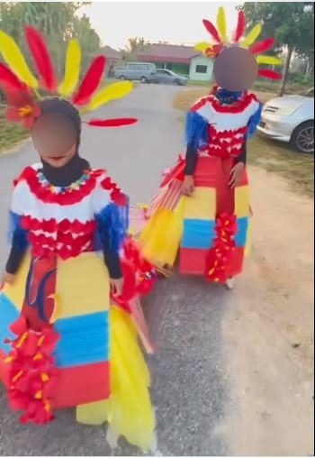 质疑评审评分标准 母亲:DIY服装比传统服差?