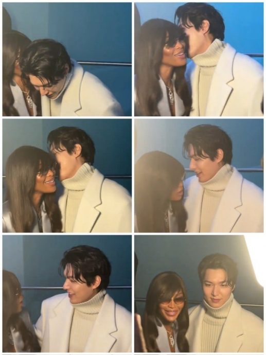 贴身同框耳语李敏镐 大马网红惹火男神粉丝