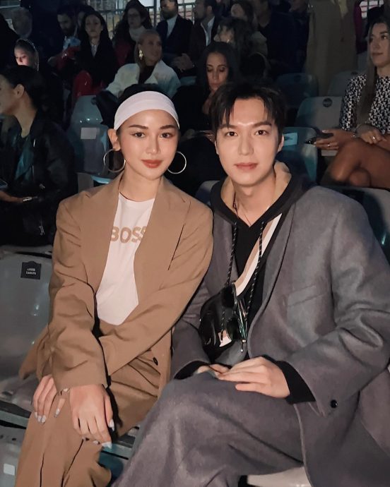 贴身同框耳语李敏镐 大马网红惹火男神粉丝