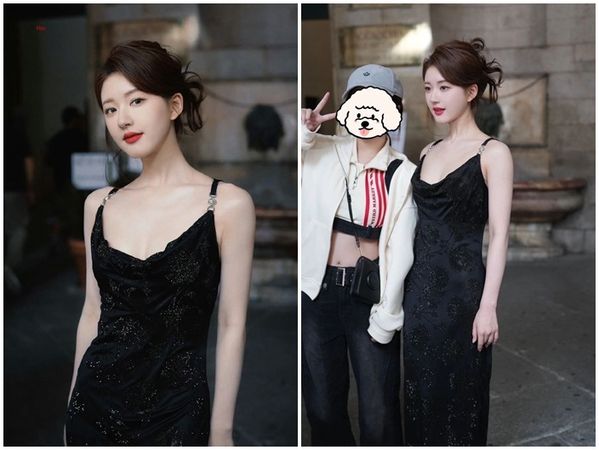 赵露思米兰卸下心防 零伪装素颜与粉丝合照