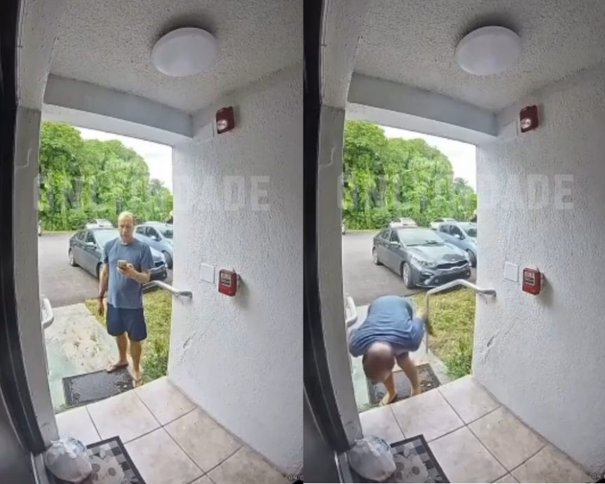 送餐员疑嫌小费少 竟向餐点袋子吐口水