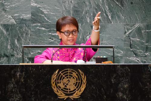 配头UN-INDONESIA-DIPLOMACY-POLITICS-UNGA
