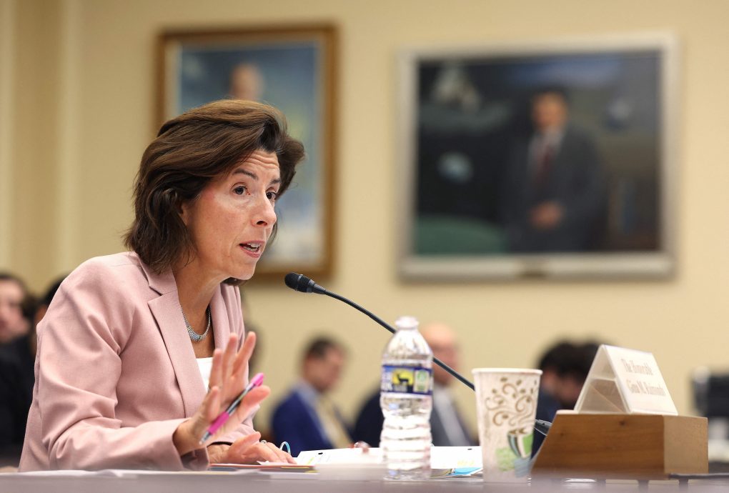 配头US-COMMERCE-SECRETARY-RAIMONDO-TESTIFIES-ON-THE-CHIPS-AND-SCIENC:Commerce Secretary Raimondo Testifies On The Chips And Science Act
