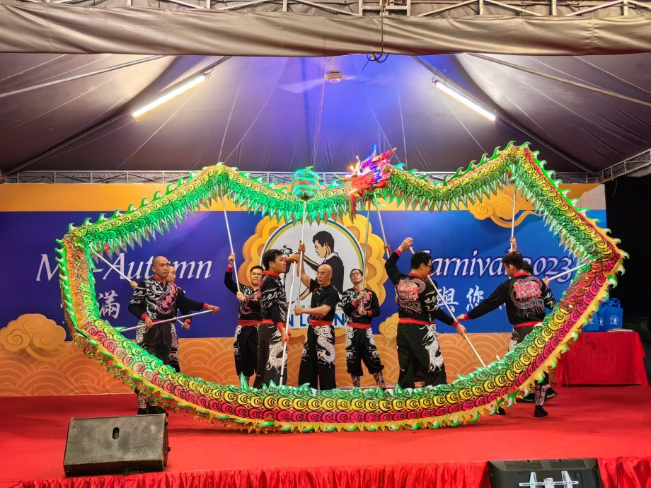 长江白KOPI茶铺“情满中华,与您同乐”中华文化庆典闹哄哄