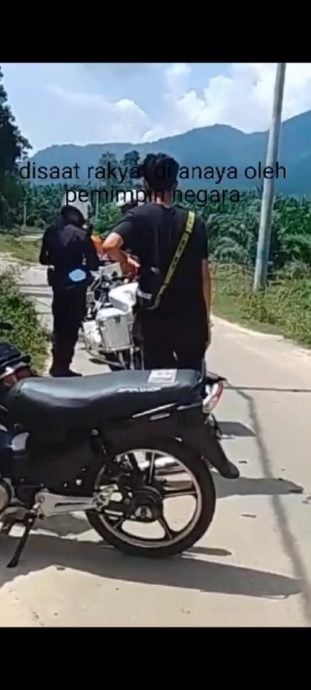 霹:已签/警摩托车遭摩托车撞上 警:只是意外 负面评论不正确