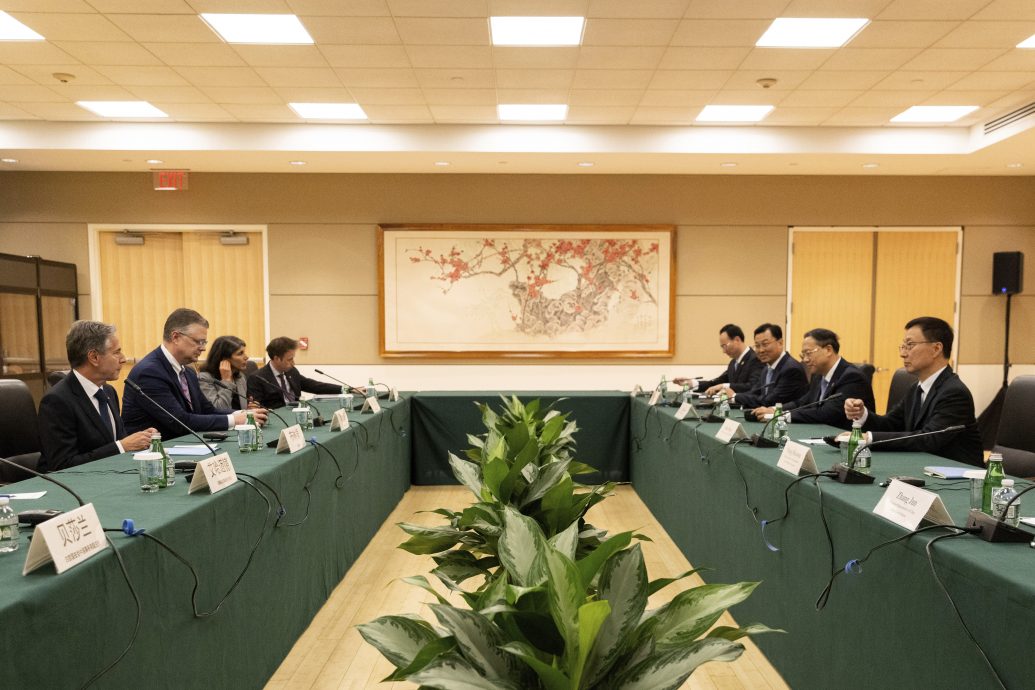 韩正和布林肯会晤 华府︰双方同意未来数周再有高层接触